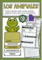 Vista previa - Unidades / Secuencias / Situaciones de Aprendizaje - Los animales + Adaptado + Formulario + Control - Portada