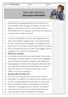 Vorschau - Arbeitsblätter - Text der Woche - Stereotype Rollenbilder (Lesetext) - Seite 1