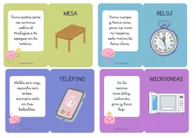Vista previa - Tarjetas / Manipulativos - LA PALABRA ESCONDIDA - página 1