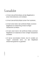 Vorschau - Arbeitsblätter - Wörtliche Rede - direkte Rede - inklusive Test - Seite 1