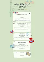 Vorschau - Arbeitsblätter - USA - Create your own quiz - Deckblatt
