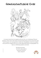 Vorschau - Mal- und Bastelvorlagen - Gemeinschaftsbild Erde / kooperatives Poster #worldearthday - Seite 1