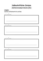 Vorschau - Arbeitsblätter - Halbschriftliche Division (Übungen/Arbeitsblätter) - Seite 3