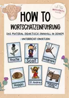 Vorschau - Poster - Scotland | picture and word cards | Tafelkarten | Flashcards Schottland - Seite 1