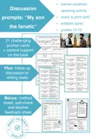 Vorschau - Spiele - Discussion prompts: "My son the fanatic" by Hanif Kureishi - Deckblatt