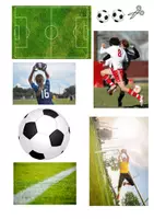 Vorschau - Arbeitsblätter - Plakat erstellen: Thema Fußball (ab Klasse 3) - Seite 3