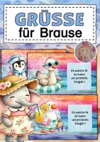 Vorschau - Mal- und Bastelvorlagen - Grüße für Brause zum neuen Schuljahr - Deckblatt
