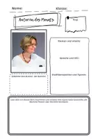 Vorschau - Arbeitsblätter - Autorensteckbrief: Autorin des Monats - Kirsten Boie - Seite 1