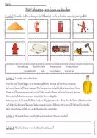 Vorschau - Arbeitsblätter - Feuer - Feuer löschen - Seite 2