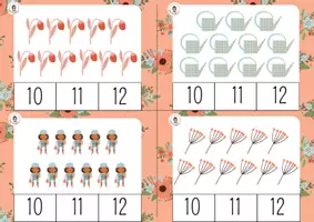 Aperçu - Jeux - 🐞 Cartes à pince – Thème du jardin - Page 2