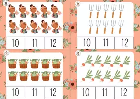Aperçu - Jeux - 🐞 Cartes à pince – Thème du jardin - Page 3