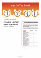Vorschau - Arbeitsblätter - Analyzing a cartoon (Checklist/Feedback) - Seite 3