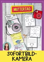Vorschau - Mal- und Bastelvorlagen - Muttertag & Vatertag Bastelvorlagen - Materialpaket - Seite 1