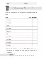 Vorschau - Spiele - Rechenspaziergang Ostern ZR 20 (3-fach differenziert) - Seite 1