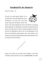 Vorschau - Unterrichtsreihen - Grundbegriffe der Geometrie - komplette Unterrichtsreihe - Seite 3