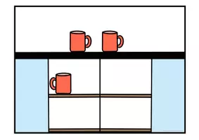Vorschau - Fördermaterial/Inklusion - Rechengeschichten - Schrank, mit Klappeffekt, Zahlenraum 10 - Seite 3