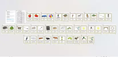 Vorschau - Fördermaterial/Inklusion - ABC-Karten: Anlautübung zum Kletten (Groß- und Kleinschreibung) - Deckblatt