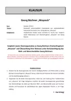 Vorschau - Unterrichtsreihen - Woyzeck: Klausur - Vergleich zweier Rezensionen: Martens + Glück - Seite 2