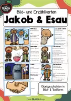 Vorschau - Bildkarten - Jakob und Esau - Bild- & Erzählkarten - Deckblatt
