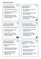 Vorschau - Aufgabenkarten - Briefe - Schreibanlässe ab Klasse 2 - Seite 1