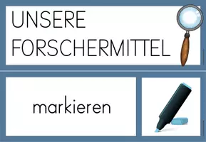 Vorschau - Merkblätter - Forschermittel - Tafelmaterial Klasse 1 - 4 - Seite 3