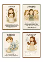 Vista previa - Tarjetas / Manipulativos - Personajes Mitológicos de Grecia - página 2
