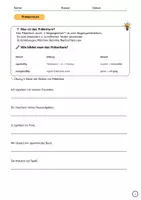 Vorschau - Arbeitsblätter - Arbeitsblatt: Präteritum – Übungen zur 1. Vergangenheit ✍️📚 - Seite 1