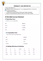 Vorschau - Arbeitsblätter - Arbeitsblatt: Präteritum – Übungen zur 1. Vergangenheit ✍️📚 - Seite 3