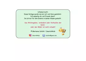 Vorschau - Stationenlernen - 🐝🌺 Biene Blume Leiterspiel Brettspiel Mundmotorik zählen - Seite 3