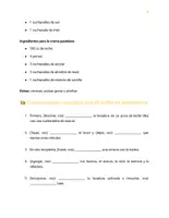 Vista previa - Hojas de trabajo - Receta_ Rosca de Pascua Argentina (Imperativo afirmativo) - página 2