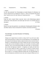 Vorschau - Klassenarbeiten - Zeitung, journalistische Textsorten, Glosse, KA und EWH - Deckblatt