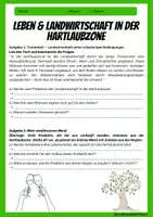 Vorschau - Arbeitsblätter - HARTLAUBZONE: Lernkarten und Übungsaufgaben zur Hartaubzone - Erdkunde für die Sek 1 - Seite 1