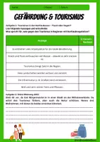 Vorschau - Arbeitsblätter - HARTLAUBZONE: Gefährdung und Tourismus der Hartlaubzone - Erdkunde für die Sek 1 - Deckblatt