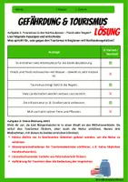 Vorschau - Arbeitsblätter - HARTLAUBZONE: Gefährdung und Tourismus der Hartlaubzone - Erdkunde für die Sek 1 - Seite 1