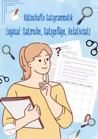 Vorschau - Stundenentwürfe - Logical - Übungen zu Satzreihe, Satzgefüge und Relativsatz (Deutsch, Klasse 5-7) - Deckblatt