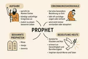 Vorschau - Arbeitsblätter - Arbeitsblätter zum Thema "Prophet" (Lückentext, Hörverstehen) + Lösung & MP3 + Mindmap + Infografiken - Seite 3