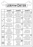 Vorschau - Spiele - Lernwörter-Würfelspiel mit FRESCH-Symbolen - Seite 2