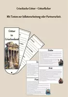 Vorschau - Arbeitsblätter - Antike Griechenland - Götter - Götterfächer - Deckblatt