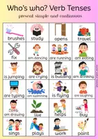 Vista previa - Juegos / Gamificación - ENGLISH GRAMMAR WHO IS WHO? GAME (10 GAMES) - página 2