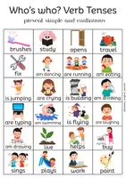 Vista previa - Juegos / Gamificación - ENGLISH GRAMMAR WHO IS WHO? GAME (10 GAMES) - página 3
