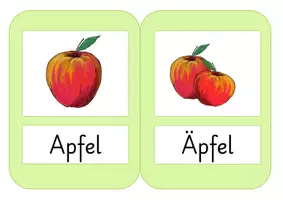 Vorschau - Fördermaterial/Inklusion - ABC-Karten: Ganzwortkarten (schwarze Schrift) - Seite 2