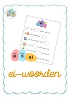 Voorbeeld - ei-woorden - Voorblad