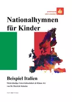 Vorschau - Unterrichtsreihen - Nationalhymnen für Kinder: Beispiel Italien - Deckblatt