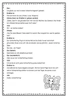 Vorschau - Arbeitsblätter - Lesetheater / Rollenspiel im Sommer: Schmetterlingszauber (3.-4. Klasse, DaZ-geeignet) - Seite 2