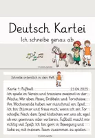 Vorschau - Stationenlernen - Abschreiben Kartei Hobbys Freizeitaktivitäten Grundschrift - Seite 2