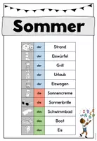 Vorschau - Spiele - Spielerisches Wortschatzmaterial: Sommer (DaZ/DaF) - Seite 2
