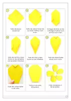 Vorschau - Mal- und Bastelvorlagen - Origami Blume falten - WG Kunst - Fensterdeko Sommer - Seite 2
