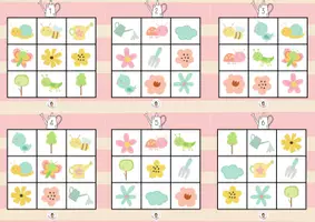 Aperçu - Apprentissages en autonomie - 🪴 Au jardin 🧭 Orientation Grille 9 cases 🪴 - Page 3