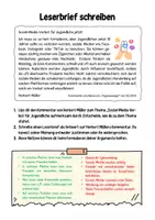 Vorschau - Arbeitsblätter - Leserbrief schreiben - dreifach differenziertes Arbeitsblatt - Seite 3