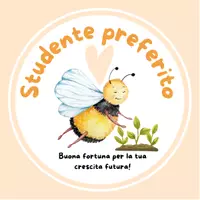 anteprima - Flashcard - Adesivo Regalo Alunno Preferito | Dettagli Originali - Pagina 2